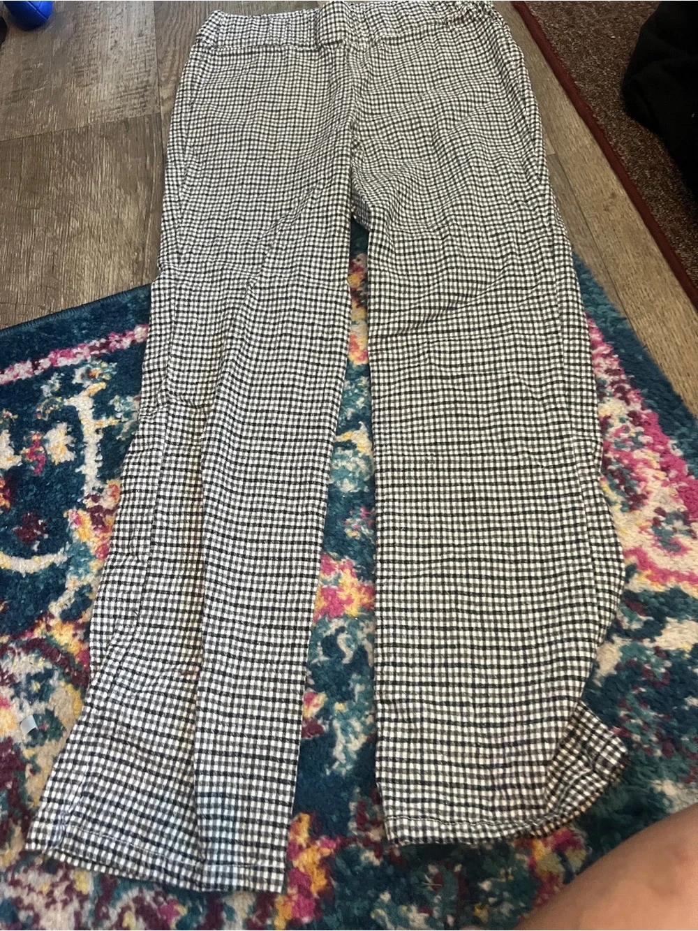 Free people plaid trousers xs